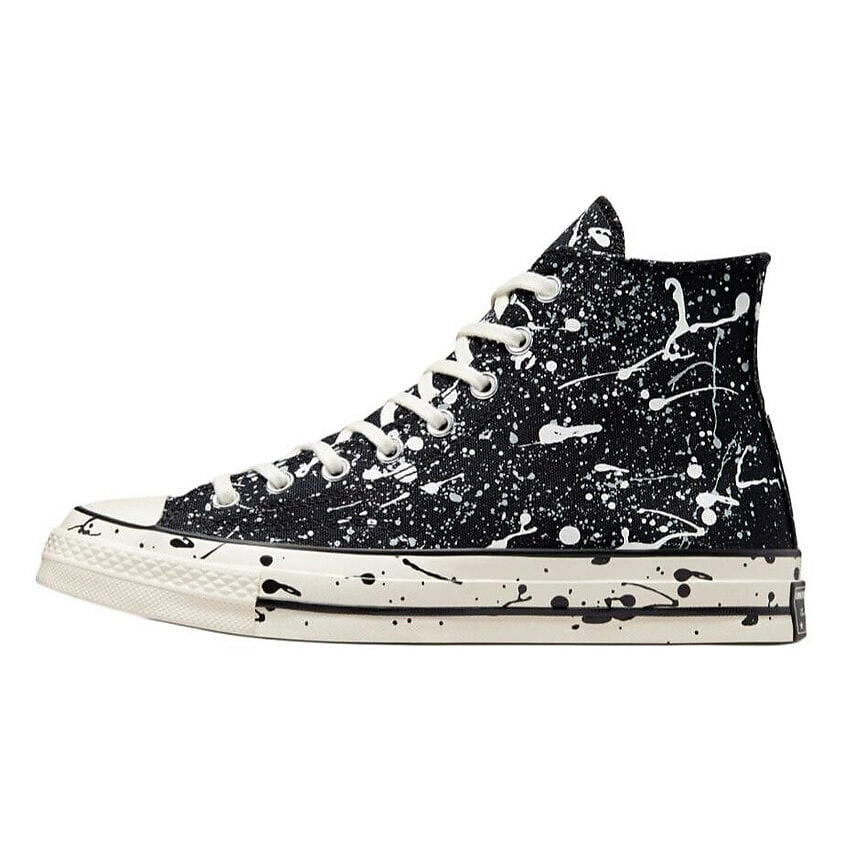 Изображение товара Кроссовки Converse Chuck Taylor All Star 70 Hi Archive Paint Splatter Black White размер 36,5 EU