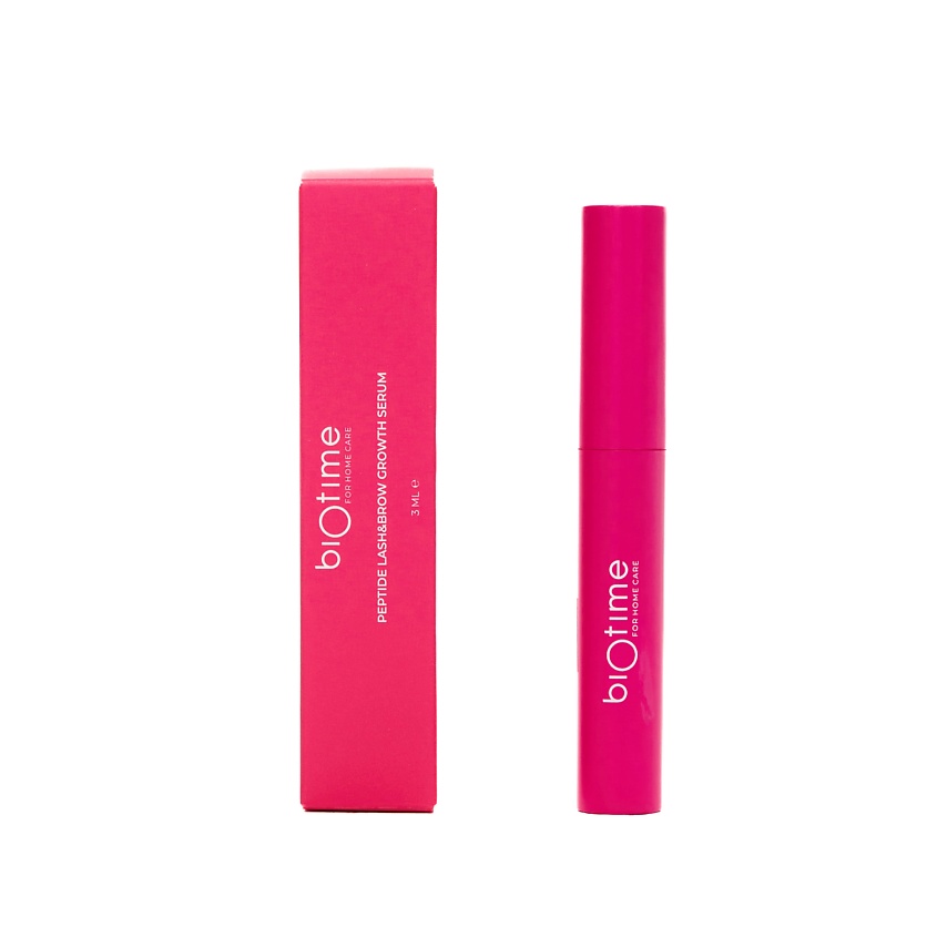 Изображение товара Сыворотка для роста ресниц и бровей с пептидами BIOTIME FOR HOME CARE 3,5 мл