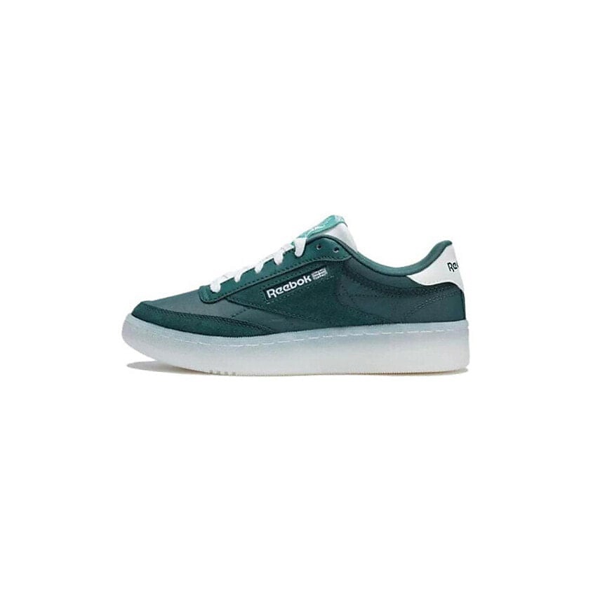 Изображение товара Кроссовки Reebok Club C 85W Shoes Green White 42,5 EU для спорта и повседневной носки