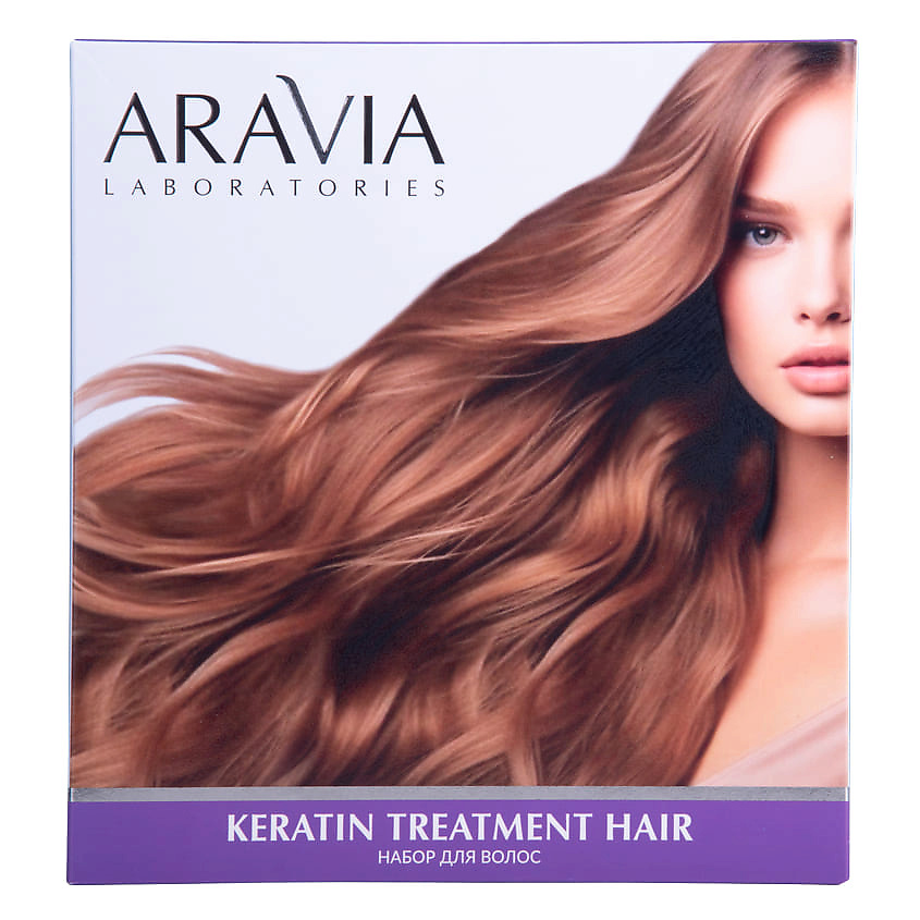 Изображение товара Набор для ухода за волосами и кожей головы Keratin Treatment Hair 250 мл + 200 мл + 110 мл