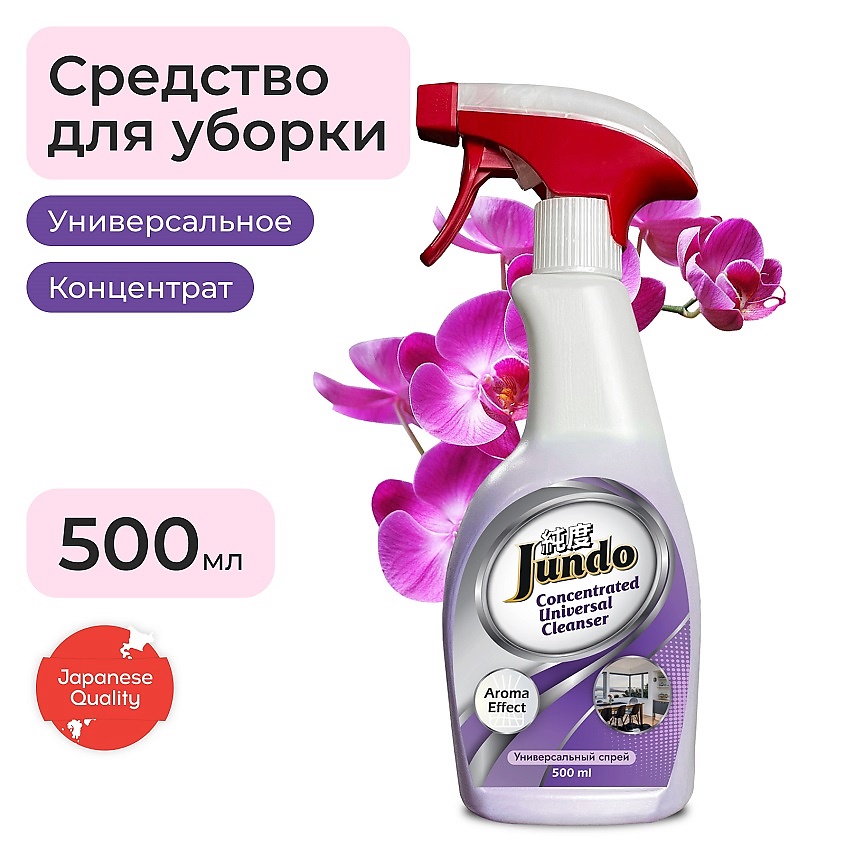 Изображение товара JUNDO Спрей для уборки универсальный концентрат Premium, 500