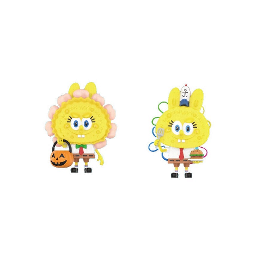 Изображение товара POP MART Игрушка-сюрприз The Monsters Spongebob Series jack-o'-lantern + ace chef, 2 известные игрушки