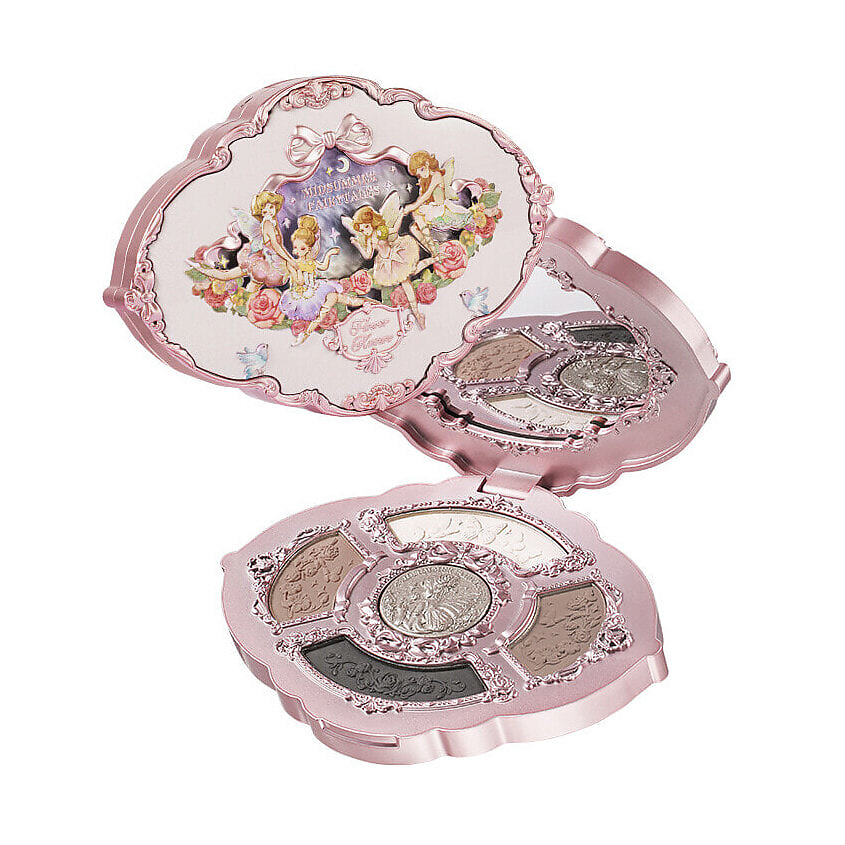Изображение товара FLOWER KNOWS Палетка Midsummer Fairytales Embossed Five-Color Makeup Palette, № 01