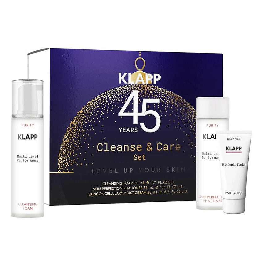 Изображение товара КЛАПП Косметик Рождественский набор Cleanse & Care 45+ глубокий уход
