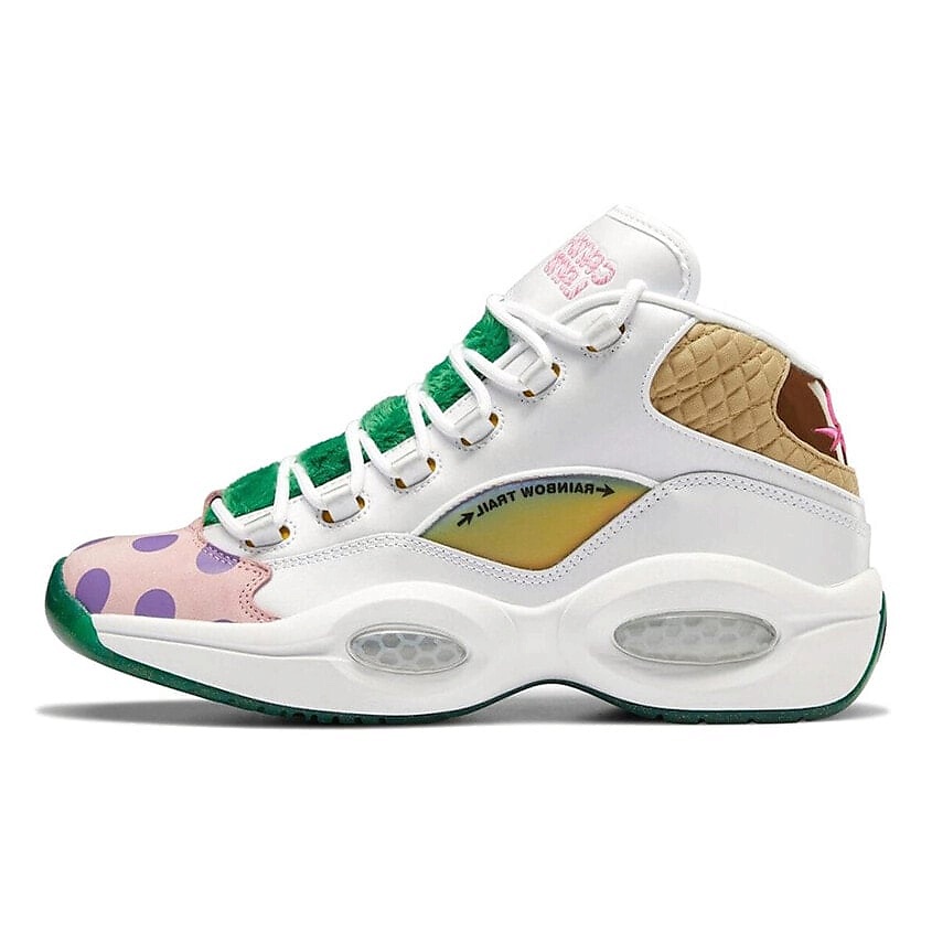 Изображение товара Кроссовки Reebok Question Mid Candy Land мужские, мультиколор, размер 44 EU