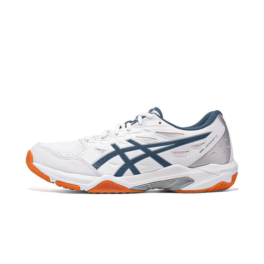 Изображение товара ASICS Кроссовки Gel-Rocket 11 Badminton Shoes Unisex Low-Top White Blue, цвет: Мультиколор, размер: 39
