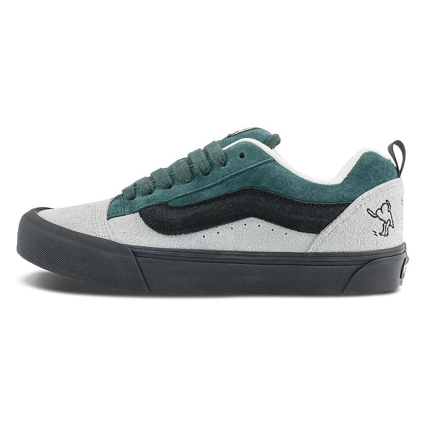 Изображение товара VANS Кроссовки Knu Skool Anti-Slip Wear-Resistant Low-Top Skateboard Shoes Gray Green, цвет: Серый, размер: 36,5