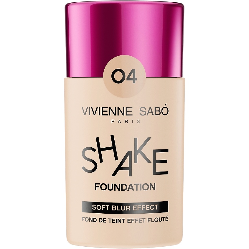 Изображение товара VIVIENNE SABO Shakefoundation № 04 натуральный блюр тональный крем 25 мл
