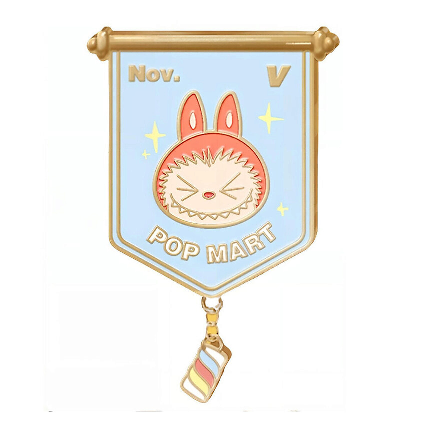 Изображение товара POP MART Игрушка LABUBU Limited Badge, 10см, Мультиколор