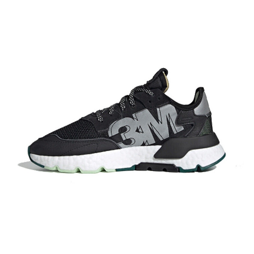 Изображение товара ADIDAS ORIGINAL Кроссовки Nite Jogger 3M Core Black Carbon Women's, цвет: Мультиколор, размер: 36⅔