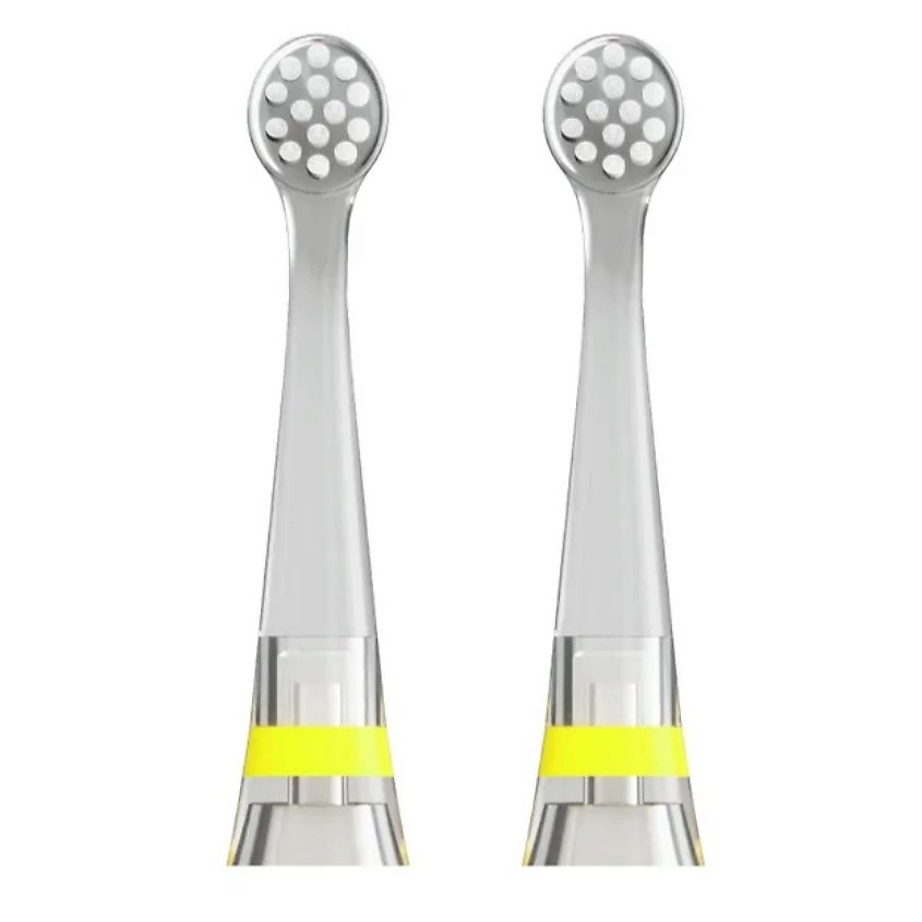 Изображение товара Насадки для электрической зубной щетки CLEARDENT DISCO KIDS, 2 шт мягкая щетина