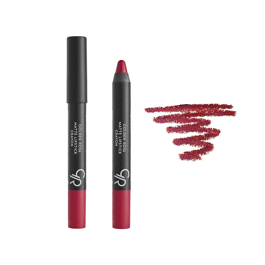 Изображение товара GOLDEN ROSE Помада карандаш MATTE CRAYON №16 с витамином Е 220р