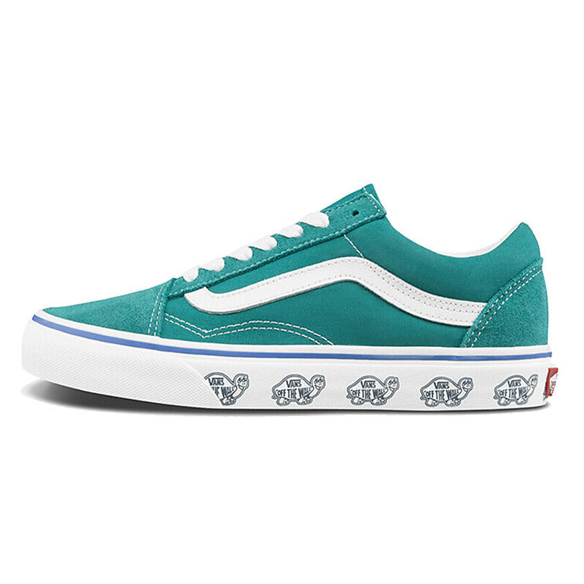 Изображение товара VANS Кроссовки Sidewall Print Old Skool Blue, цвет: Мультиколор, размер: 37
