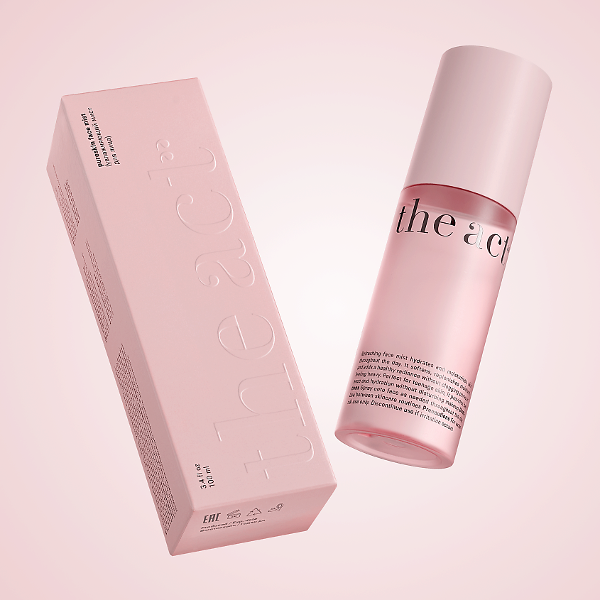 Изображение товара THE ACT Мист для лица увлажняющий, 100мл