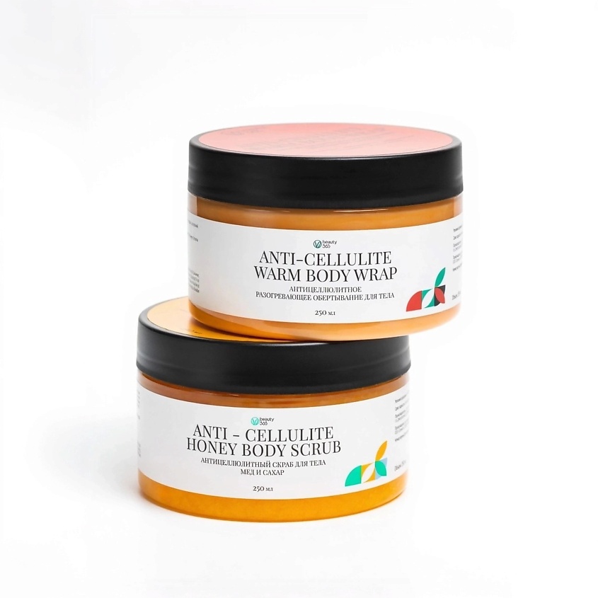 Изображение товара BEAUTY365 Антицеллюлитный набор интенсивный: горячее обертывание + скраб, 1 шт.