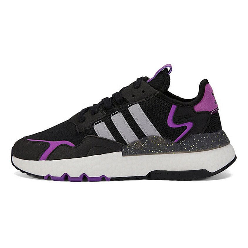 Изображение товара ADIDAS ORIGINAL Кроссовки Nite Jogger 'Black Purple' Women's, цвет: Мультиколор, размер: 36⅔