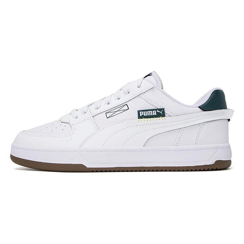 Изображение товара Кроссовки PUMA Caven 2.0 White And Green мужские размер 37 EU текстиль стиль