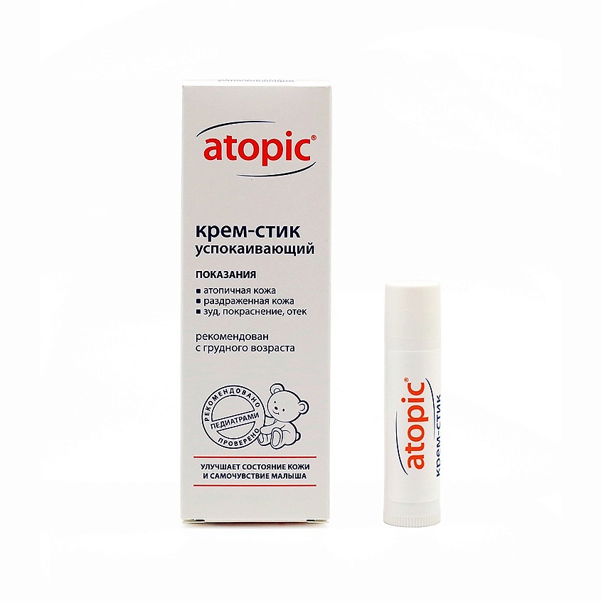Изображение товара ATOPIC Крем-стик детский успокаивающий, 4,9 г