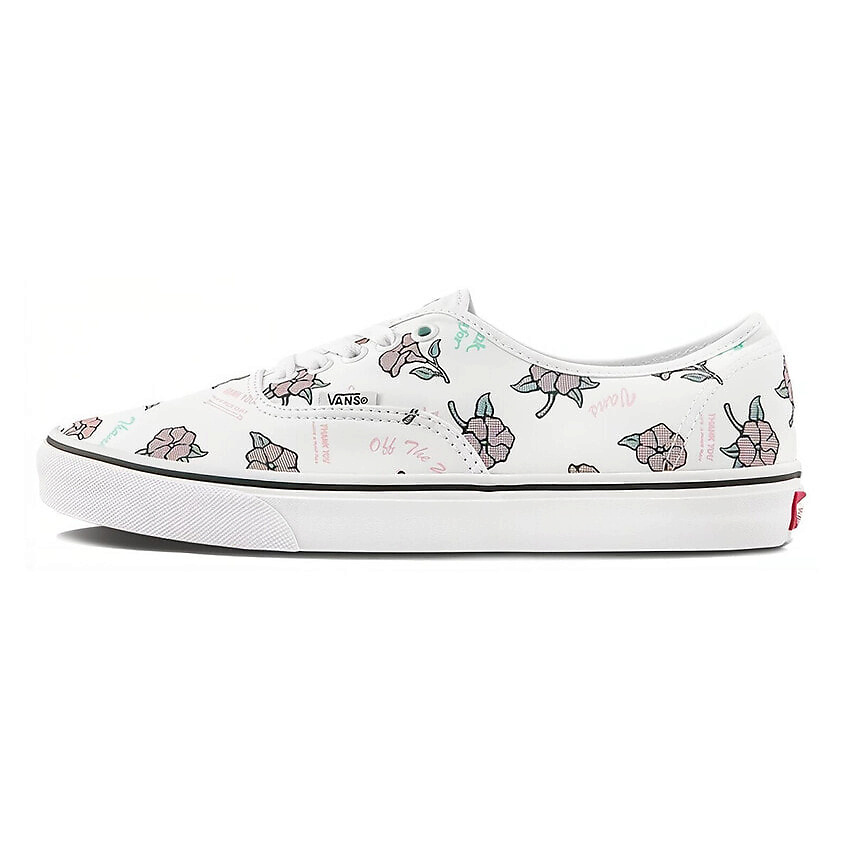 Изображение товара VANS Кроссовки Authentic Thank You Floral Print True White, цвет: Мультиколор, размер: 40.5