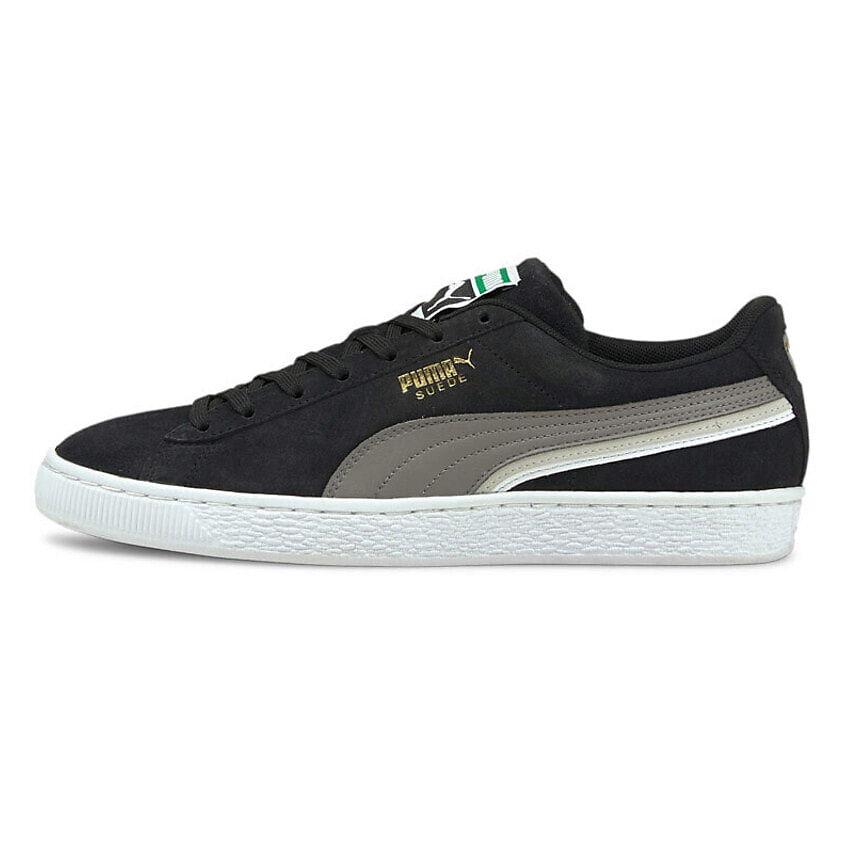 Изображение товара PUMA Кроссовки Suede Triplex Black Steel Grey, цвет: Мультиколор, размер: 35,5