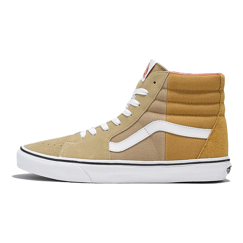 Изображение товара VANS Кроссовки Sk8 Hi Split Duck Canvas Beiges Gold 36.5 EU Мужские стильные кеды