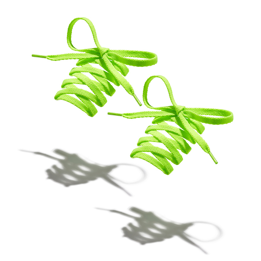 Изображение товара NOTHING BUT LOVE Шнурки "Паркер", 120 см, Салатовый