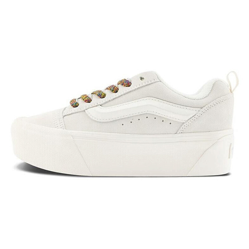 Изображение товара VANS Кроссовки Knu Stack White Multi-Color Laces, цвет: Белый, размер: 38,5
