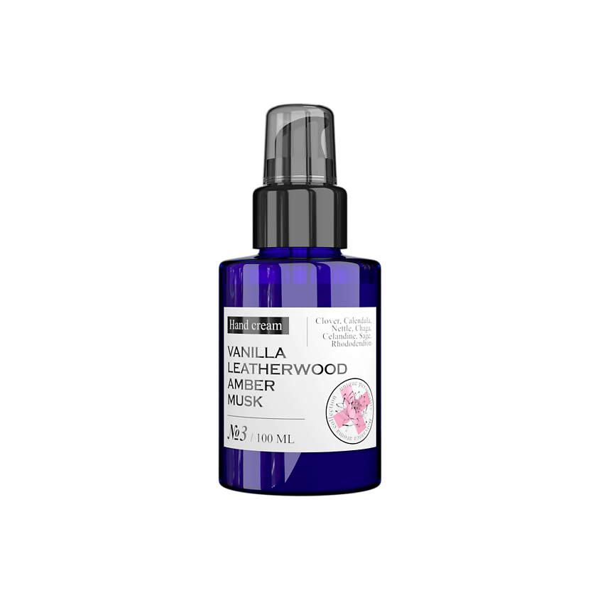 Изображение товара MANIAC GOURMET Крем для рук парфюмированный Ваниль,Кожа,Амбра,Мускус (№3), 100 мл