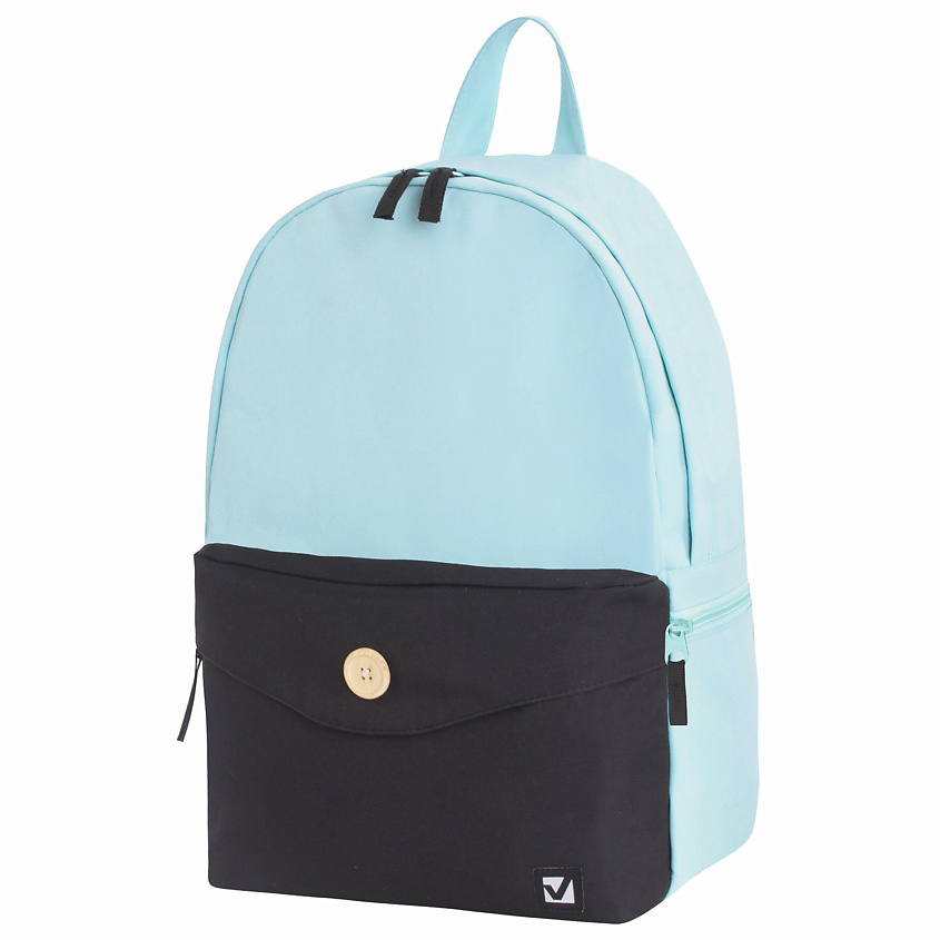 Изображение товара BRAUBERG Рюкзак SYDNEY Green&black, цвет: Голубой, 1 цвет, размер: 38х27х12