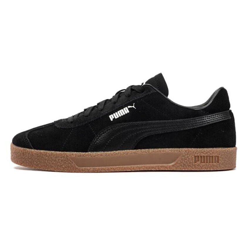 Изображение товара PUMA Кроссовки Club Wear-Resistant Low-Top Skateboard Shoes Unisex Black White, размер: 38,5