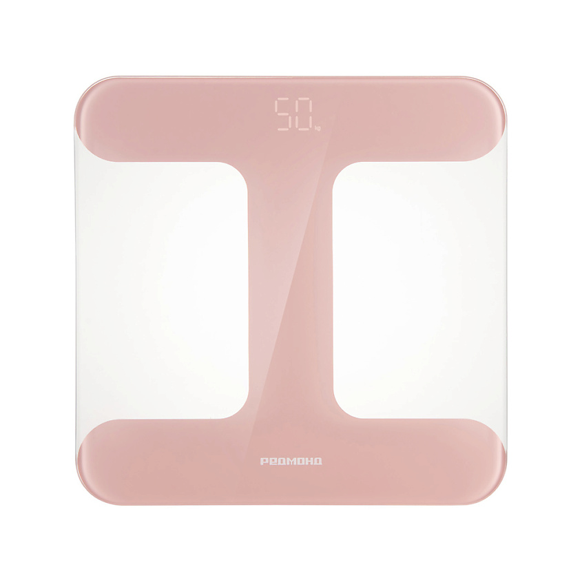 Изображение товара РЕДМОНД Весы напольные SB1811 розовые с LED дисплеем и высокой точностью