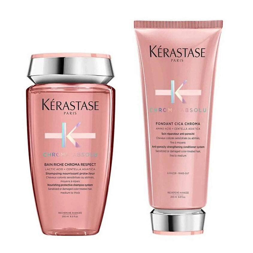 Изображение товара KERASTASE Набор Chroma Absolu Duo RICHE, 250 мл + 200 мл
