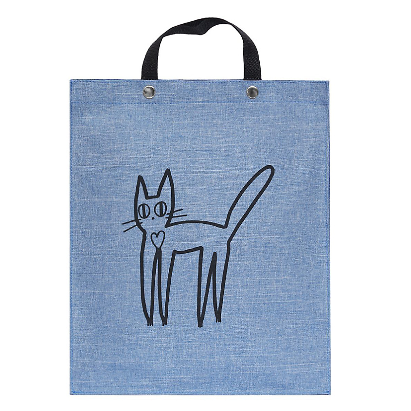 Изображение товара Сумка-шоппер FORTE синий водоотталкивающая 38х32х10 см