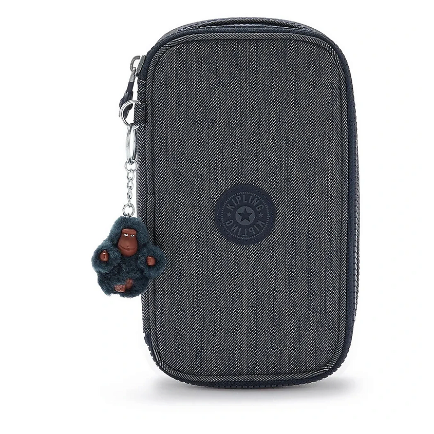 Изображение товара Универсальная женская косметичка Kipling KPKI401958C1 OS синяя стильная и вместительная для письмен