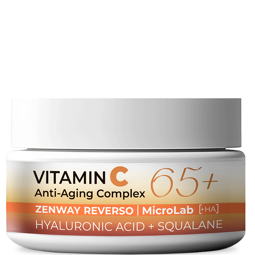 Изображение товара ZENWAY REVERSO Липосомальный крем для лица с витамином С 65+ 50 мл