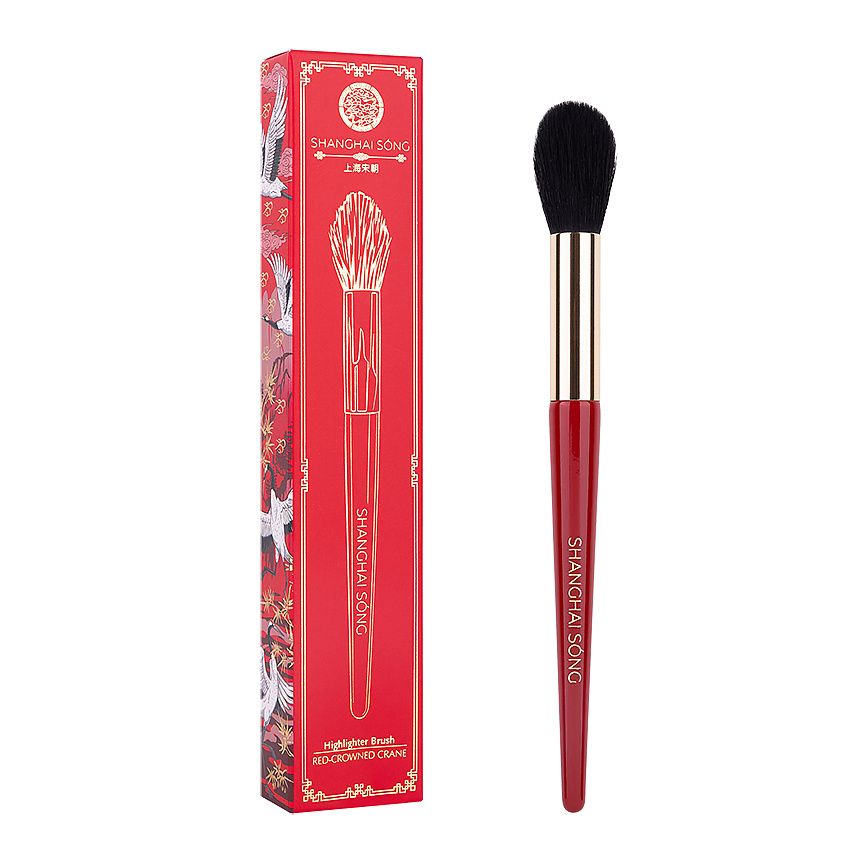 Изображение товара SHANGHAI SONG Кисть для хайлайтера Red-crowned Crane, 1 шт