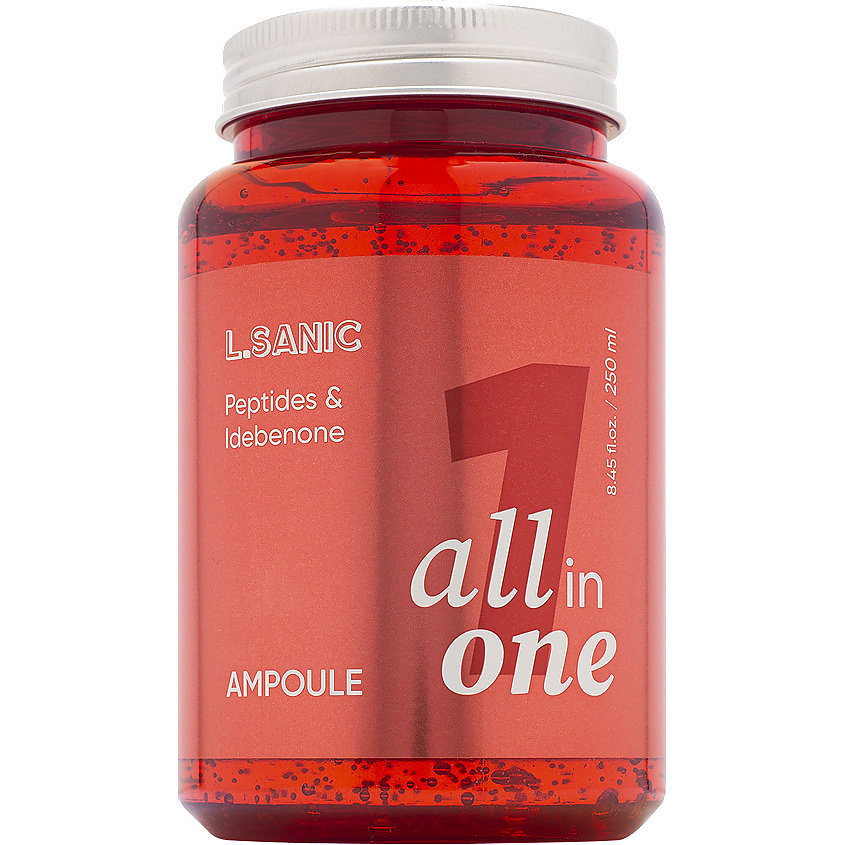 Изображение товара LSANIC Антивозрастная сыворотка с пептидами и идебеноном 250 мл