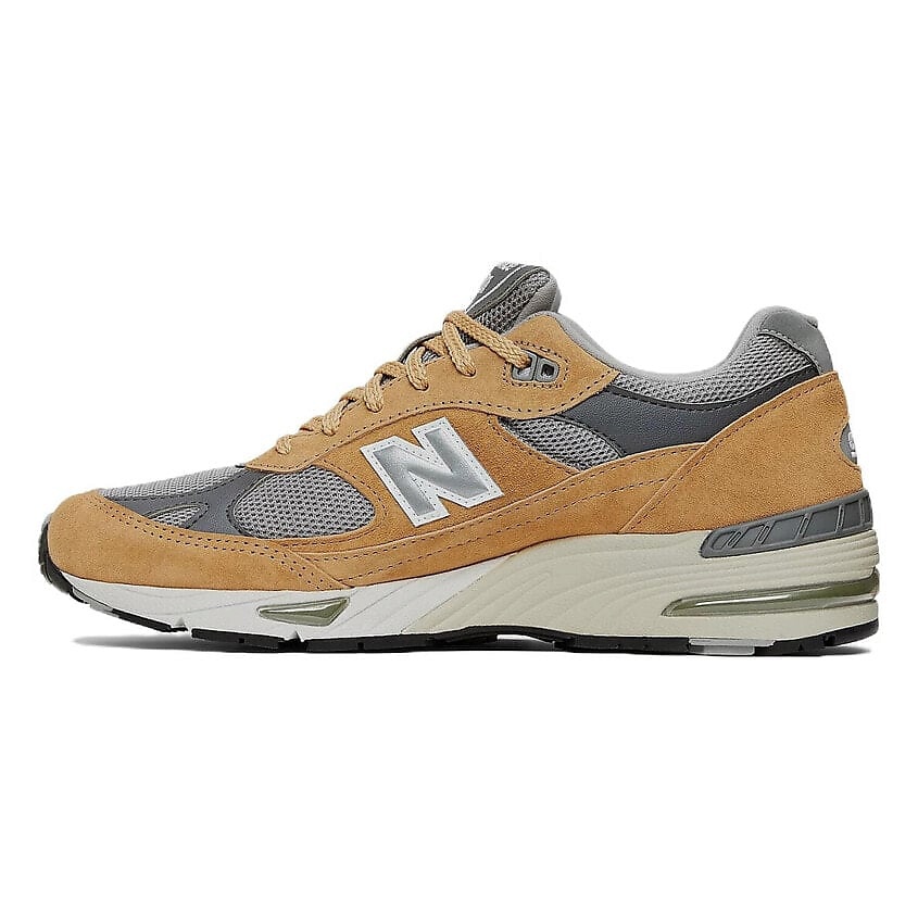 Изображение товара Кроссовки NEW BALANCE 991 MiUK Tan Grey Dark Grey для активного образа жизни