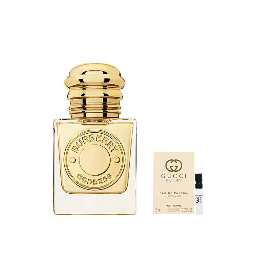Изображение товара Набор парфюмерных вод Burberry Goddess и Gucci Guilty Eau de Parfum Intense 30 мл + пробник