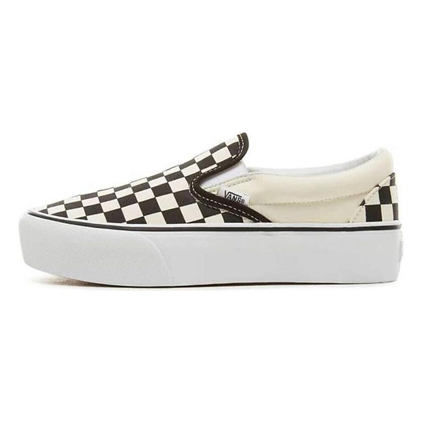 Изображение товара VANS Кроссовки Slip On Classic Platform Checker Black White 38,5 европейский размер