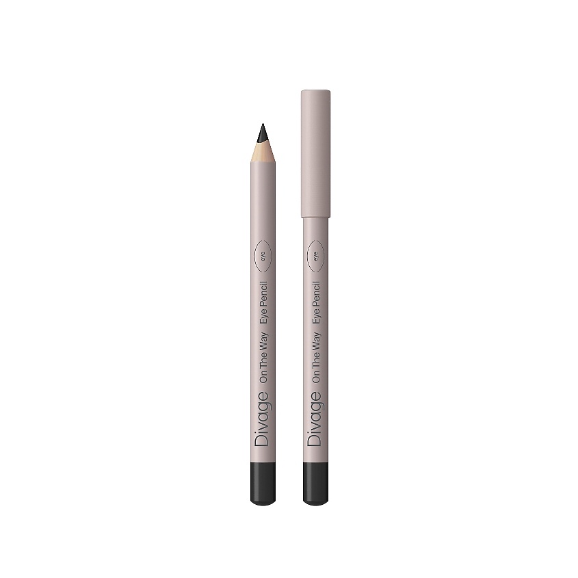 Изображение товара DIVAGE Карандаш для глаз Eye Pencil On The Way, № 01, black, 1,35 г