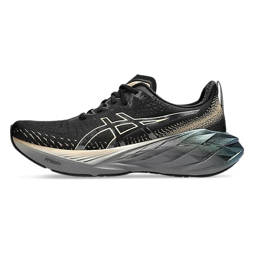 Изображение товара ASICS Кроссовки Novablast 4 Platinum Black Champagne, цвет: Мультиколор, размер: 40,5