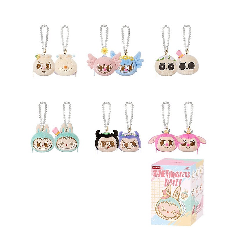 Изображение товара POP MART Игрушка THE MONSTERS Party Collection LABUBU+рандом, 2шт, 9см, Мультиколор