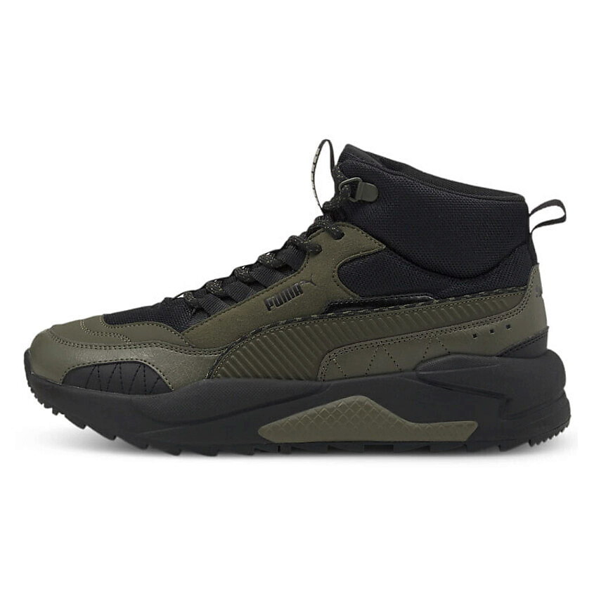Изображение товара Кроссовки PUMA X Ray 2 Square Mid Wtr для мужчин и женщин зеленый черный EU размер