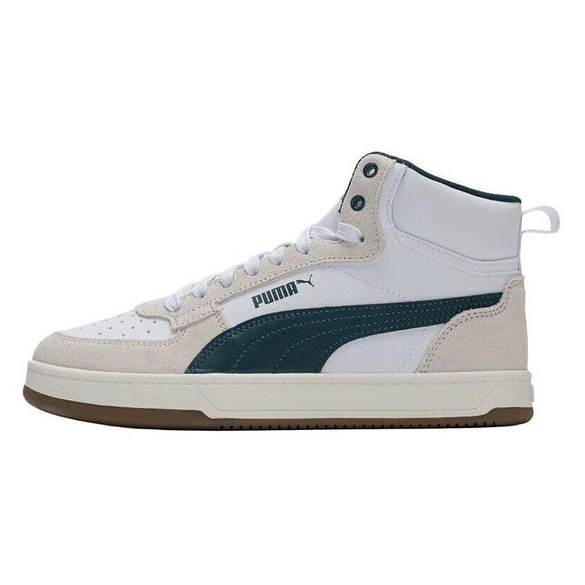 Изображение товара PUMA Кроссовки Caven 2.0 Anti Slip Wear Resistant Mid Top Skateboard Shoes Unisex White Beige Green, размер: 39