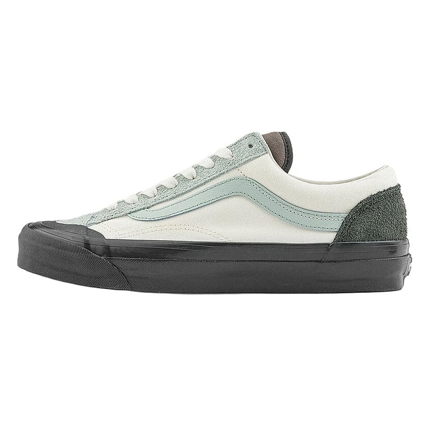 Изображение товара VANS Кроссовки Old Skool Reissue 136 'Black Light Green', цвет: Синий, размер: 37