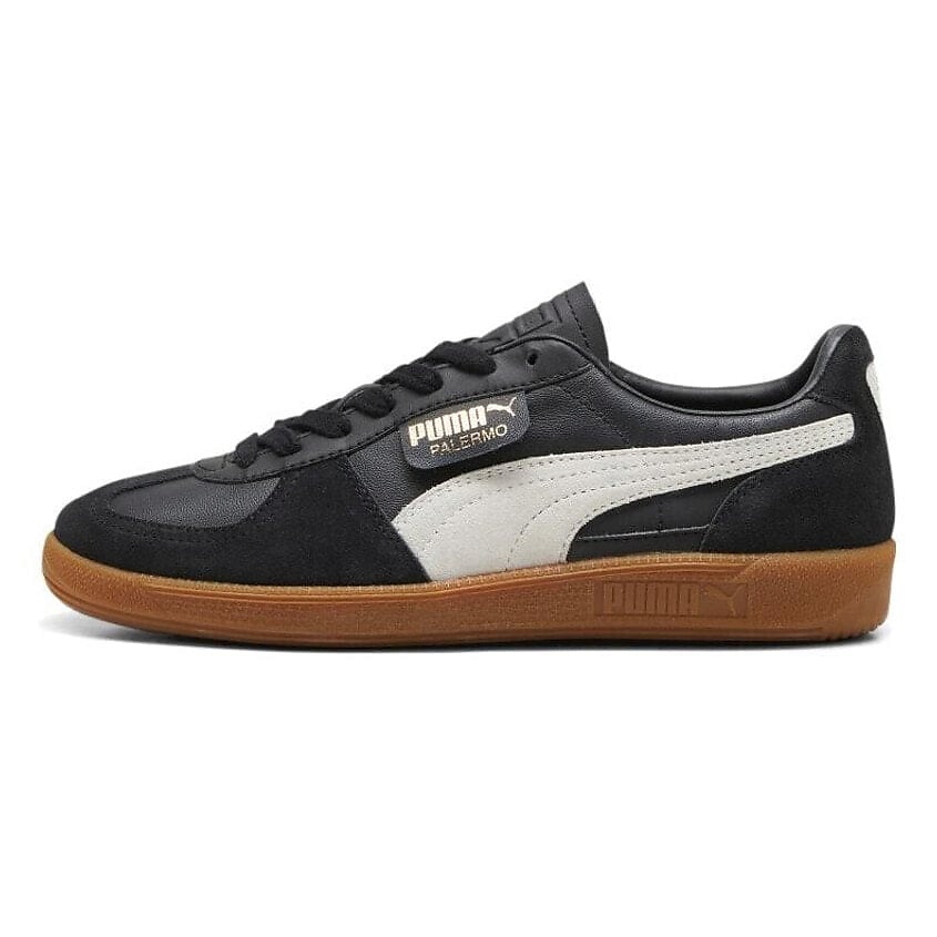Изображение товара Кроссовки PUMA Palermo Leather Black Feather Grey Gum для мужчин