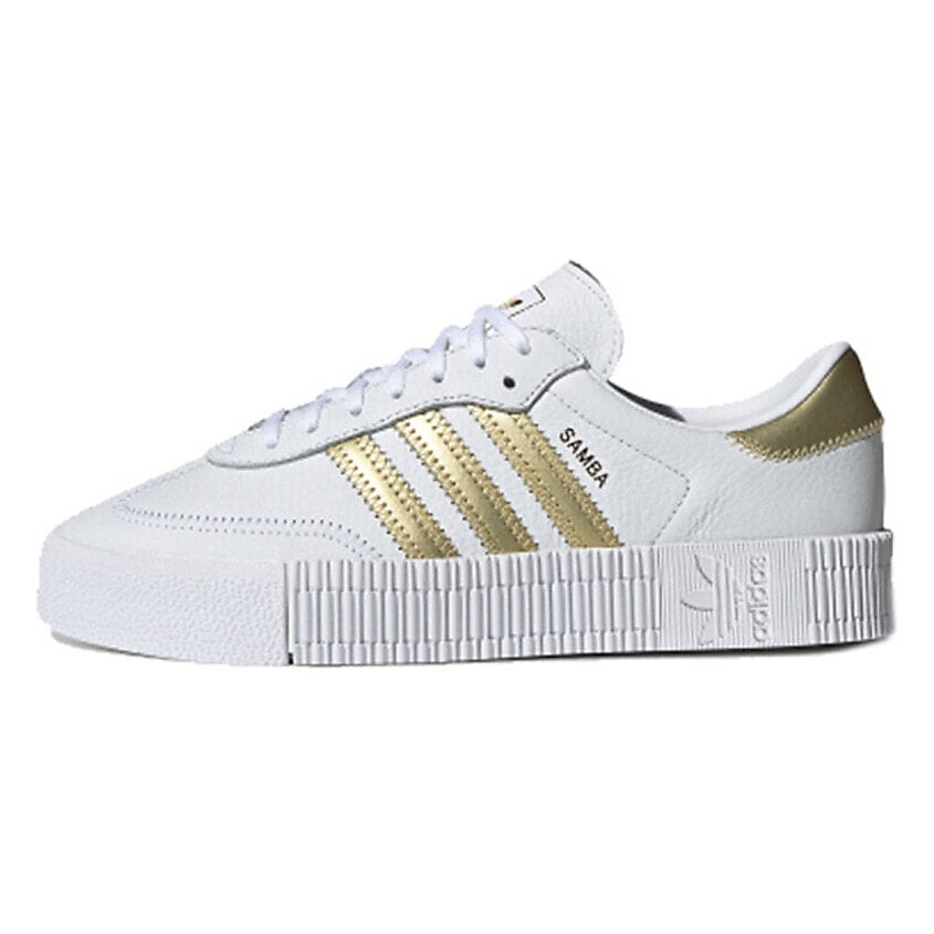 Изображение товара ADIDAS ORIGINAL Кроссовки Sambarose White Gold Metallic Women's, цвет: Мультиколор, размер: 36⅔