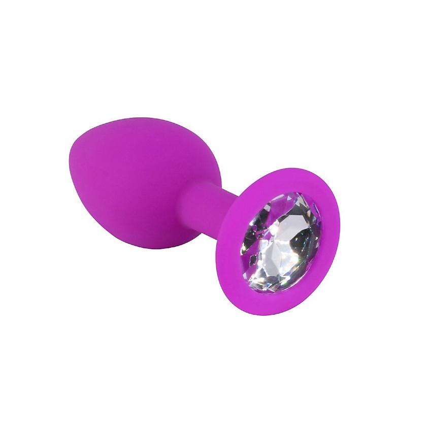 Изображение товара QUALIGO Анальная пробка с кристаллом, Начальный размер