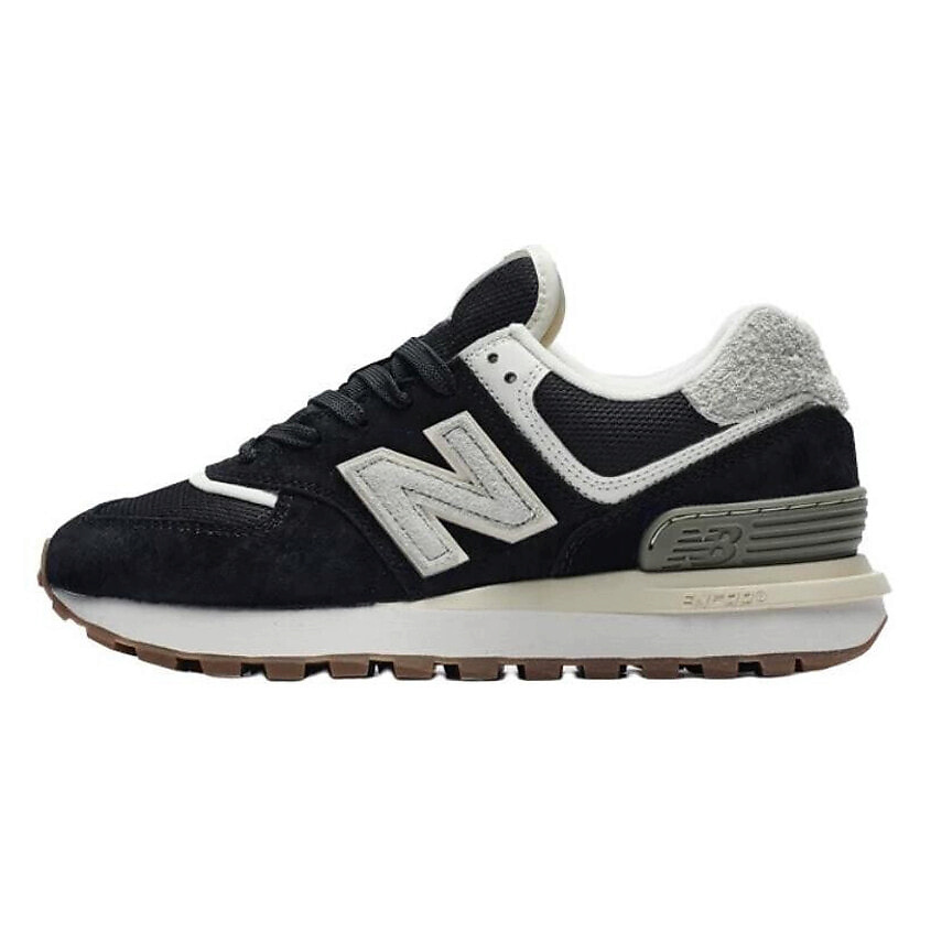 Изображение товара NEW BALANCE Кроссовки 574 Legacy Anti Slip Wear Resistant Low Top Black D Width, цвет: Черный, размер: 40